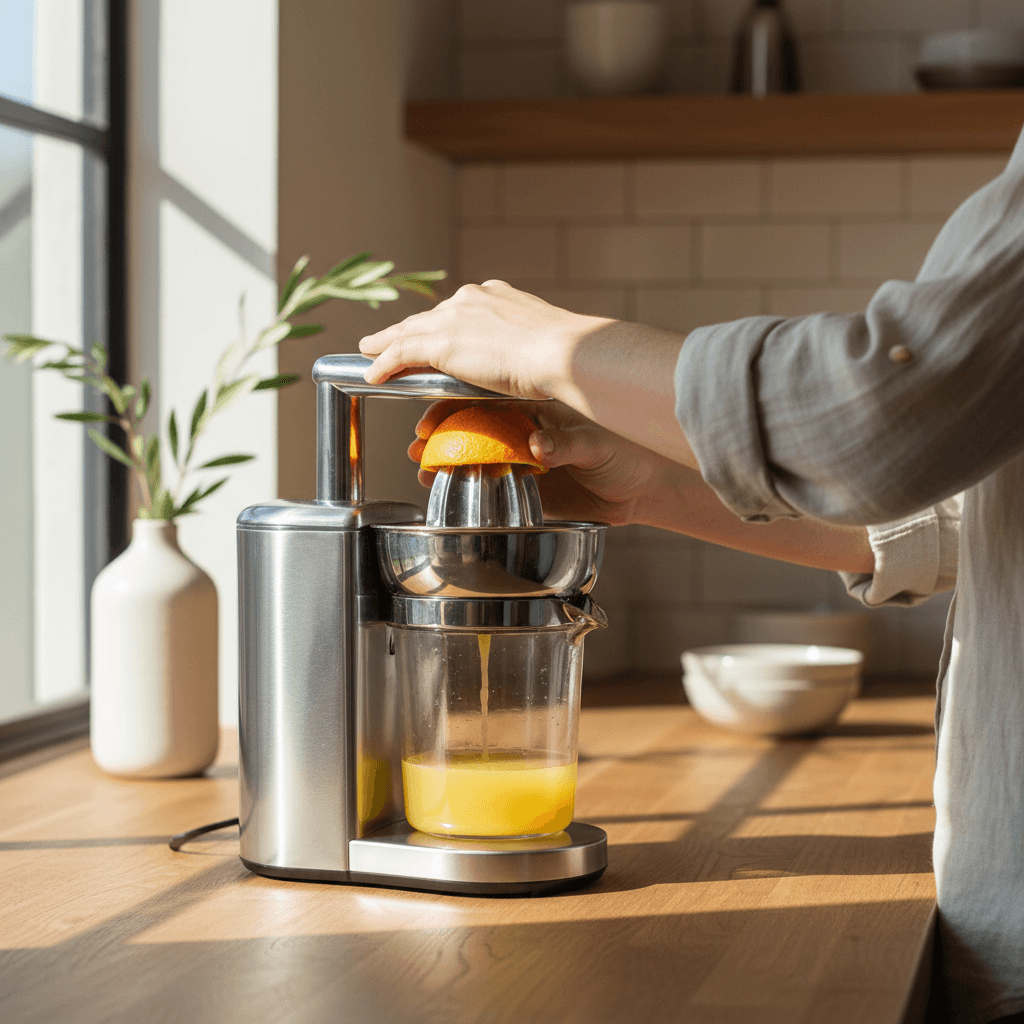 Kitchen product in authentic everyday use